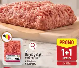 ALDI Bereid gehakt varken/kalf aanbieding