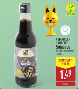 ALDI Asia green garden sojasaus aanbieding