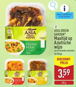 ALDI Asia green garden maaltijd op aziatische wijze aanbieding