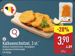ALDI Kalkoenschnitzel aanbieding