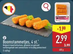ALDI Boomstammetjes aanbieding