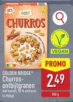 ALDI Golden Bridge Churros-ontbijtgranen aanbieding