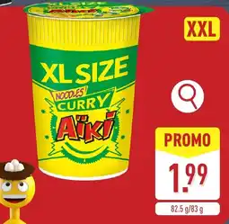 ALDI Noodles curry aiki aanbieding