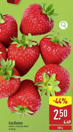 ALDI Aardbeien aanbieding