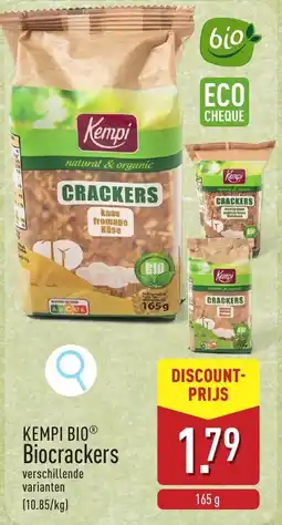 ALDI Kempi bio biocrackers aanbieding