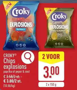 ALDI Croky chips explosions aanbieding