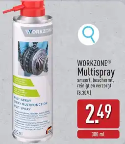 ALDI Workzone multispray aanbieding