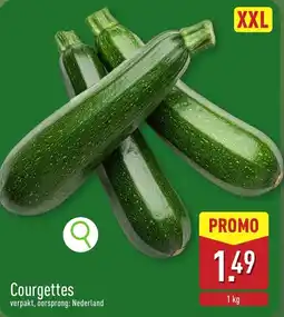ALDI Courgettes aanbieding