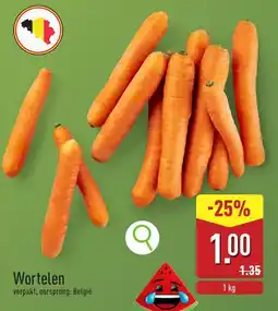 ALDI Wortelen aanbieding