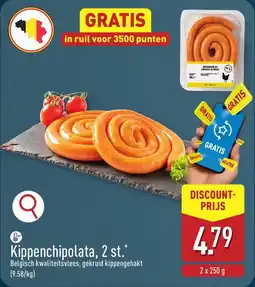 ALDI Kippenchipolata aanbieding