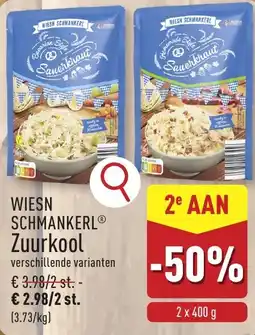 ALDI Wiesn schmankerl zuurkool aanbieding