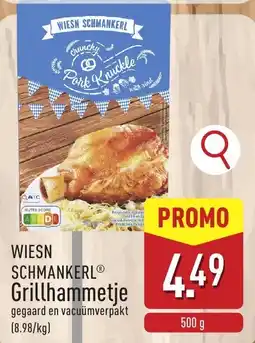 ALDI Wiesn schmankerl grillhammetje aanbieding