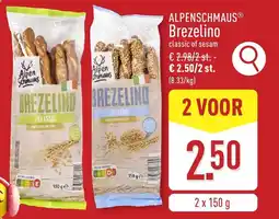 ALDI Brezelino classic of sesam aanbieding