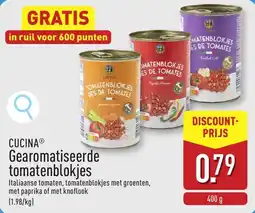 ALDI Gearomatiseerde tomatenblokjes aanbieding