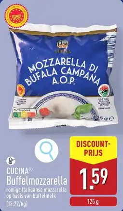 ALDI Buffelmozzarella aanbieding