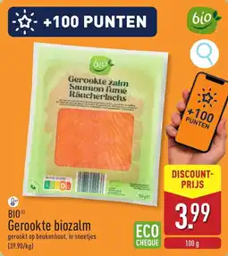 ALDI Gerookte biozalm aanbieding