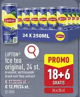 ALDI Lipton ice tea original aanbieding