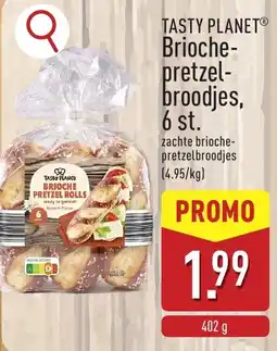 ALDI Brioche-pretzelbroodjes aanbieding