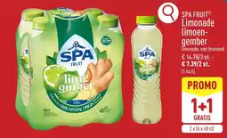 ALDI spa fruit limonade aanbieding