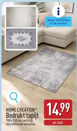 ALDI Bedrukt tapijt aanbieding