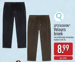 ALDI Velours broek aanbieding