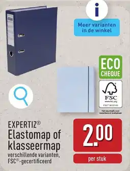 ALDI Expertiz elastomap of klasseermap aanbieding