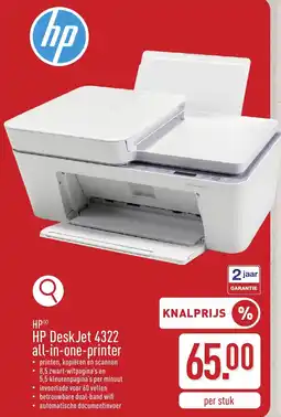 ALDI hp deskjet 4322 all-in-one-printer aanbieding