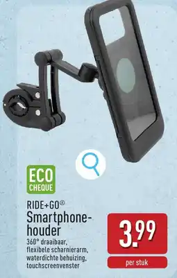 ALDI Ride+go smartphone-houder aanbieding