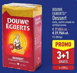 ALDI Douwe egberts dessert aanbieding