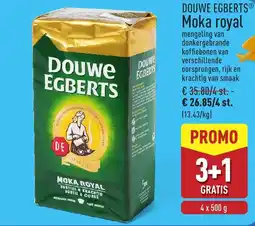 ALDI Douwe egberts moka royal aanbieding