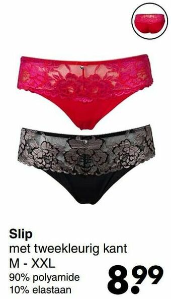 Wibra Slip aanbieding