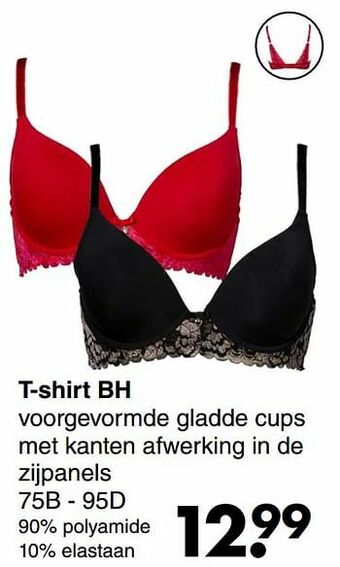 Wibra T-shirt bh aanbieding