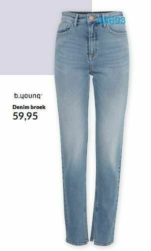 Denim broek