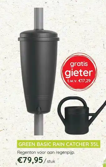 Green Basic Rain Catcher 35l