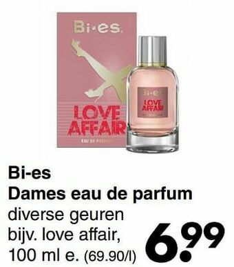 Wibra Bi-es dames eau de parfum aanbieding
