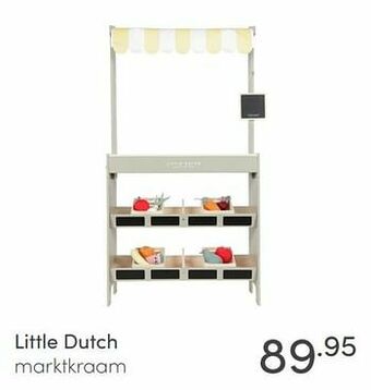 Baby & Tiener Little dutch marktkraam aanbieding