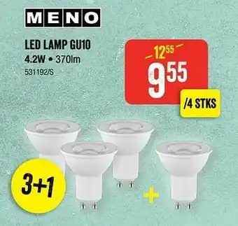 Europoint Led lamp gu10 aanbieding