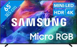 Coolblue Samsung Micro RGB 65 R85H (2026) aanbieding