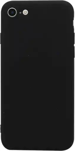 Coolblue BlueBuilt Soft Case Apple iPhone SE 2022 / SE 2020 / 8 / 7 Back Cover Noir aanbieding