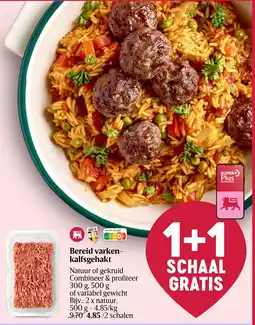 Delhaize Bereid varken-kalfsgehakt aanbieding