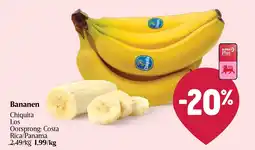 Delhaize Bananen Chiquita aanbieding