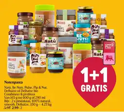 Delhaize Notenpasta aanbieding