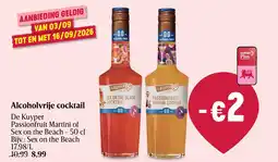 Delhaize Alcoholvrije cocktail aanbieding