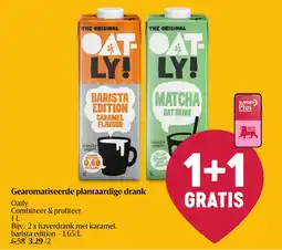Delhaize Gearomatiseerde plantaardige drank aanbieding