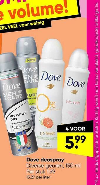 Dove Deospray