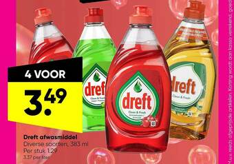 Big Bazar Dreft Afwasmiddel aanbieding
