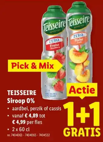 Teisseire Siroop 0%
