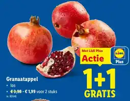 Lidl Granaatappel aanbieding