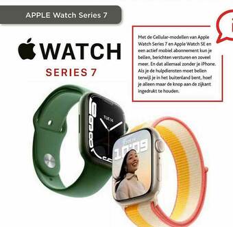 Exellent Apple Watch Series 7 aanbieding