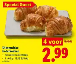 Lidl Diksmuidse boterkoeken aanbieding